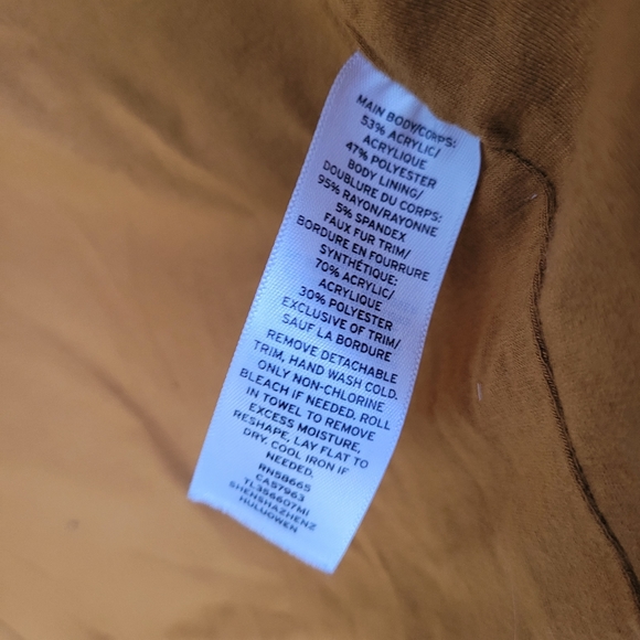 Nordstrom Leith Shacket cardigan goldenrod - Picture 4 of 5